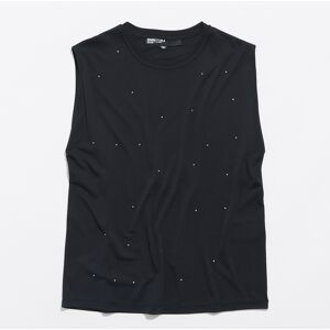 BIMBA Y LOLA Black stones T-shirt WASHED BLACK L adult