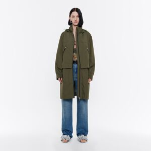 BIMBA Y LOLA Khaki A-line trench KHAKI S adult