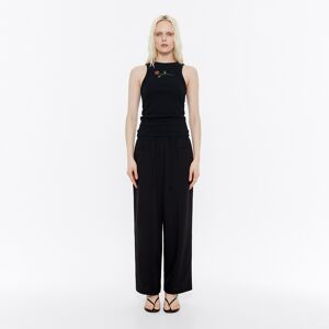 BIMBA Y LOLA Black cotton joggers BLACK L adult