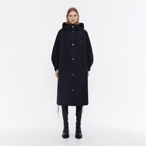 BIMBA Y LOLA Long black A-line trench BLACK ML adult