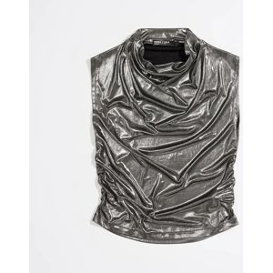 BIMBA Y LOLA Metallic silver top SILVER M adult