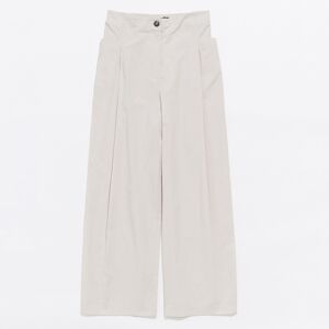 BIMBA Y LOLA Stone cotton flared trousers STONE 34 adult