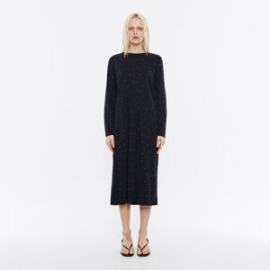 BIMBA Y LOLA Flowing dress anthracite glitter ANTHRACITE M adult