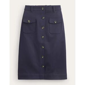 Utility Pocket Midi Skirt Blue Women Boden 20 Female