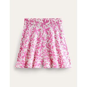 Knitted Shorts Pink Women Boden XS Female