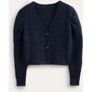 Engineered Rib Cardigan Blue Women Boden XS Female