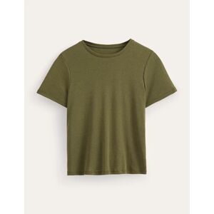 Soft Touch T-Shirt Green Women Boden XS Female