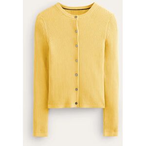 Ribbed Detail Cardigan Orange Women Boden XS Female