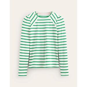 Arabella Stripe T-Shirt Green Women Boden 20 Female