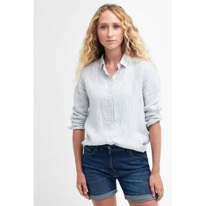 Barbour Marine Womens Long Sleeve Shirt  - Chambray Stripe - UK10 EU36 US6 - female