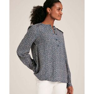 Joules Emsley Womens Blouse  - Blue Multi - UK10 EU38 US6 - female