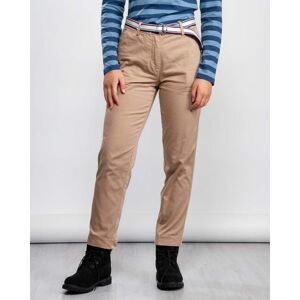 Tommy Hilfiger Cotton Stretch Dobby Womens Pants WW0WW27285AEG  - Beige - UK8 EU36 US4 - female