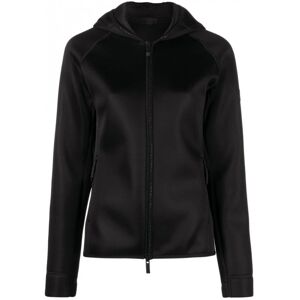 MONCLER Womens Zip Hooded Top Black - Women - Black