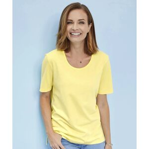 Damart Pack of 3 T-Shirts Ecru/Citrus/Greenbay female