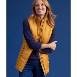 Damart Fleece Lined Gilet Ochre female