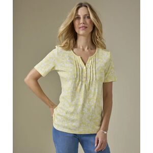 Damart T-shirt Yellow Floral female