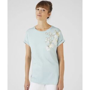 Damart Printed T-Shirt Soft Blue female