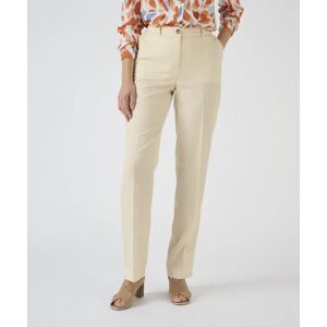 Damart Lyocell Blend Trousers Cream female