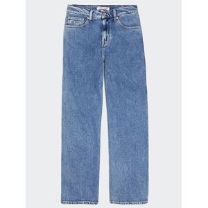 Tommy Jeans Women's Betsy Mid Rise Wide Jeans in Denim Light (W30 L32)  - Blue - Size: W30 L32
