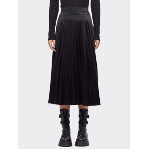 Young Poets Society Women's Neea Pleated Midi Skirt In Black (L)  - Black - Size: Large