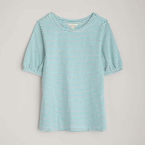 Seasalt Oleander T-shirt Profile Chalk Tidepool