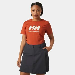 Helly Hansen Women's HH Logo Classic T-Shirt Red L - Terracotta Red - Female