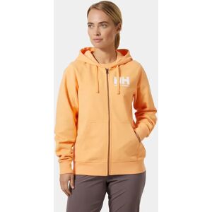 Helly Hansen Women’s HH® Logo Full Zip Hoodie 2.0 Pink L - Miami Peach Pink - Female