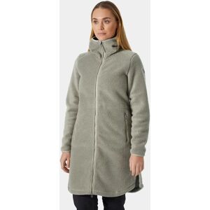 Helly Hansen Women's Imperial Long Pile Fleece Midlayer Jacket Grey S - Terrazzo Grey - Female