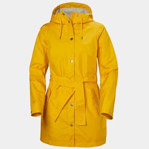 Helly Hansen Women's Lyness II Retro 3/4 Length Rain Coat Yellow S - Essential Y Yellow - Female