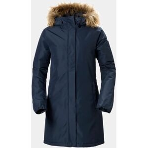 Helly Hansen Women's Aden Insulated Everyday Winter Parka Navy M - Navy Blue - Female