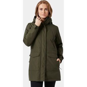 Helly Hansen Women's Frida Insulated Waterproof Parka Green S - Utility Gre Green - Female