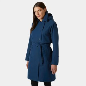 Helly Hansen Women's Jane Insulated Trench Coat Blue XL - Ocean Blue - Female
