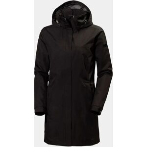 Helly Hansen Women's Aden Long Rain Coat Black 4XL - Black - Female