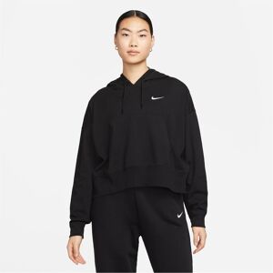 Nike Sportswear Womens Oversized Jersey Pullover Hoodie Blk/Wht XS female