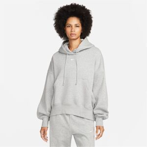 Nike Sportswear Phoenix Fleece Womens Over Oversized Pullover Hoodie Grey Hth/ Whi XS female