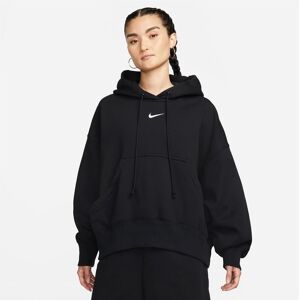 Nike Sportswear Phoenix Fleece Womens Over Oversized Pullover Hoodie Black/White XS female