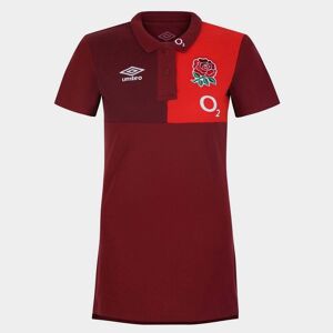 Umbro England 2023 Polo Shirt Ladies Red/Scarlet XS female