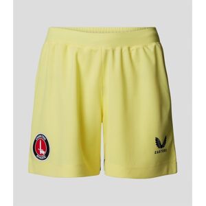 Castore Charlton Athletic Home Goal Keeper Shorts Womens - female - Lemon - S