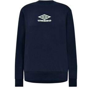 Umbro Diamond Crewneck Sweatshirt Womens - female - Indigo/Seafoam - L