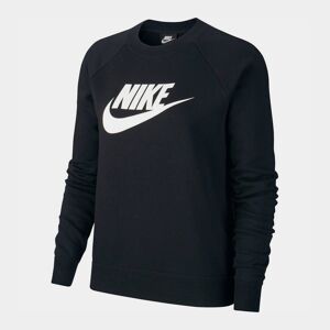 Nike Sportswear Essential Womens Fleece Crew Sweater - female - Black - XS