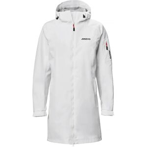 Musto Women's Waterproof Sardinia Long Rain Jacket White 10