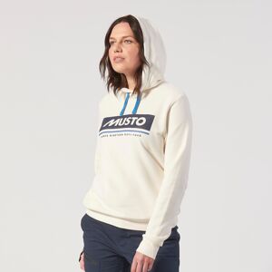 Musto Women's Organic Cotton Hoodie 2.0 Off White 10