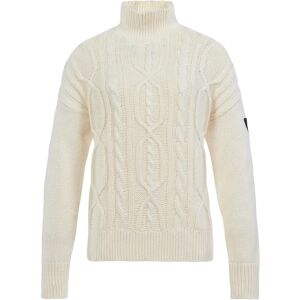 Musto Women's Marina High Neck Cable Knit Off White 8