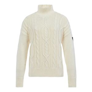 Musto Women's Marina High Neck Cable Knit Off White 10