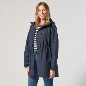 Musto Women's Waterproof Sardinia Long Rain Jacket Navy 10