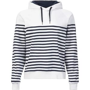 Musto Women's Marina Stripe Hoodie White 10