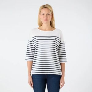 Musto Women's Falmouth Striped T-shirt White 14
