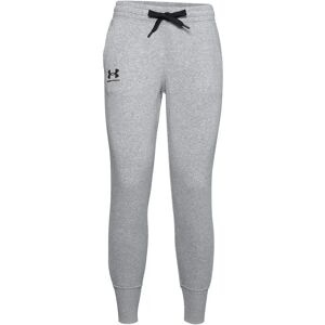 Women's Under Armour Rival Fleece Joggers Steel Medium Heather / Black / Black XS