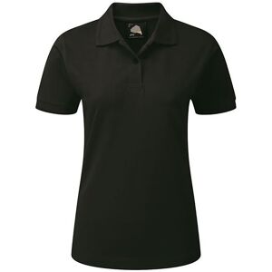 ORN 1160-10 Wren Ladies Short Sleeve Polo Shirt 16 Black