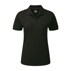 ORN 1160-10 Wren Ladies Short Sleeve Polo Shirt 12  Black
